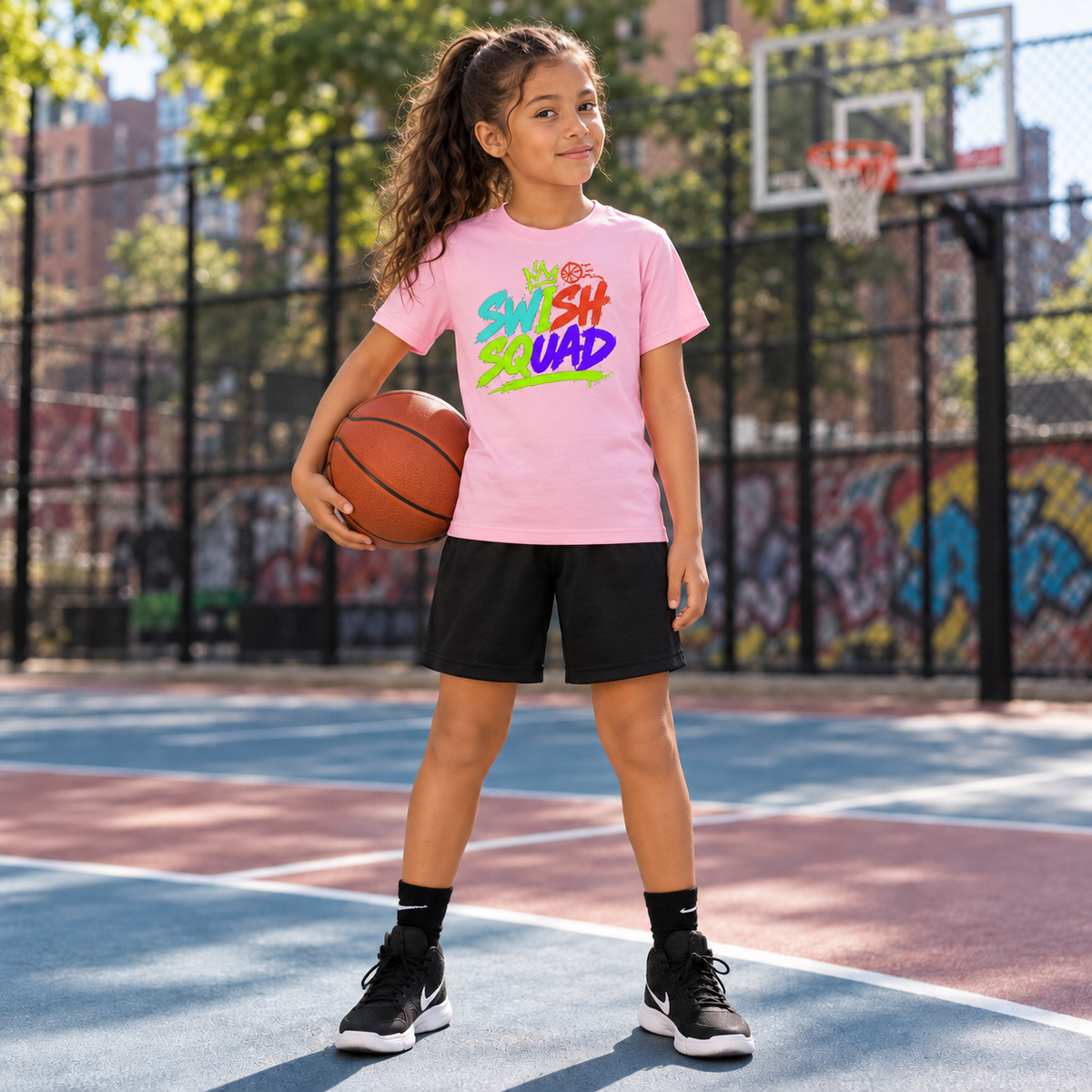 Swish Kids Swish Squad Kids' Tee