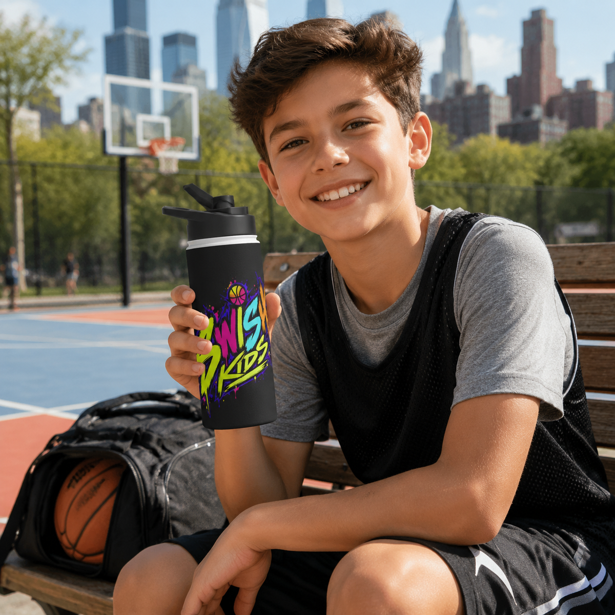 Swish Kids Stainless Steel Water Bottle