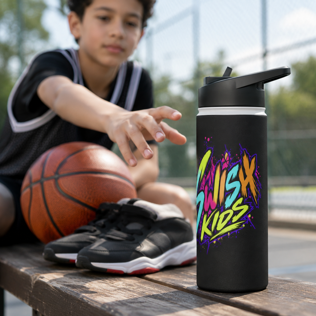 Swish Kids Stainless Steel Water Bottle