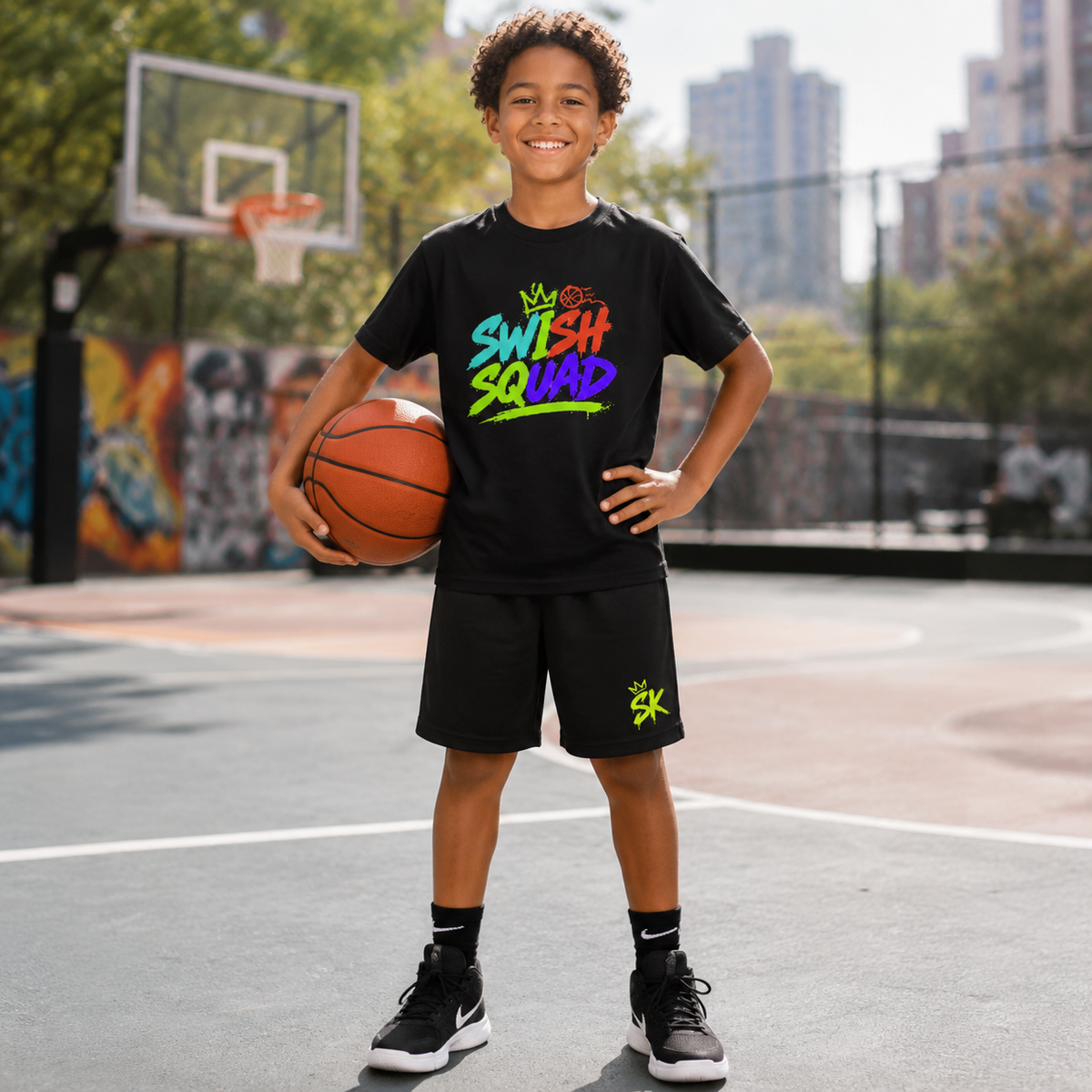 Swish Kids Swish Squad Kids' Tee